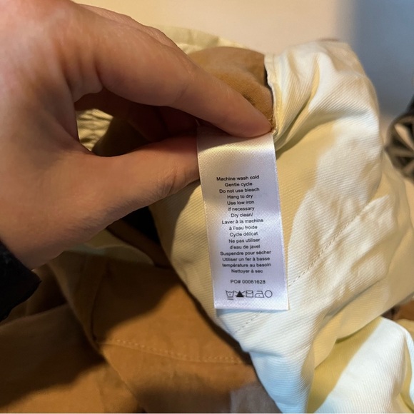 Rag & Bone Ivy Culotte Pants Womens 6 Dark Khaki Wide Leg Cropped - Picture 7 of 7